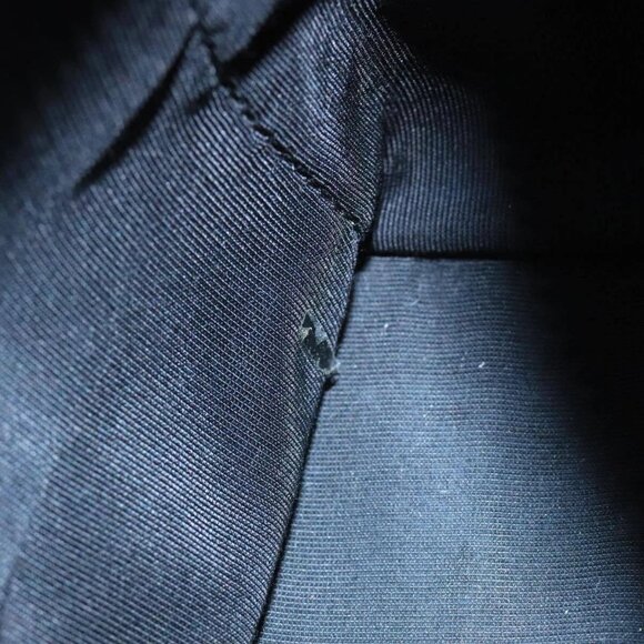 CHANEL Matelasse Hand Bag Grained Calf Skin Black CC Auth - Picture 12 of 16